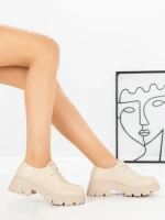 Pantofi Casual Dama 68278 BEIGE | CM