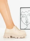 Pantofi Casual Dama 68278 BEIGE | CM