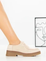 Pantofi Casual Dama 68270 BEIGE | CM