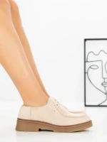 Pantofi Casual Dama 68270 BEIGE | CM