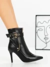 Botine cu Toc Subtire 1921 BLACK | SEASOND