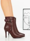 Botine cu Toc Subtire 1921 WINE | SEASOND