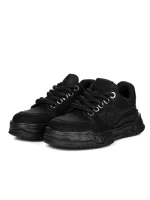 Pantofi Sport Barbati din piele naturala 8132X BLACK | ADVANCER