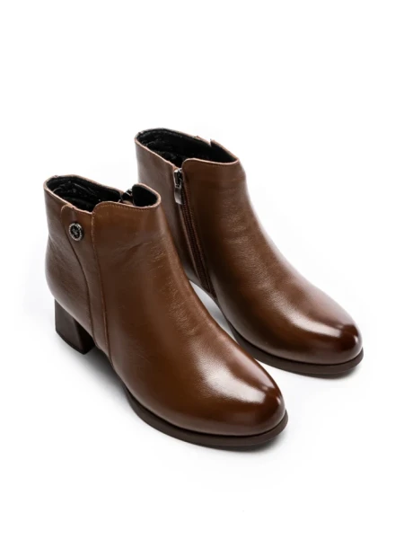 Ghete Dama din piele naturala 8858 BROWN | ADVANCER
