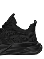 Pantofi Sport Barbati din piele naturala 24210 BLACK | ADVANCER
