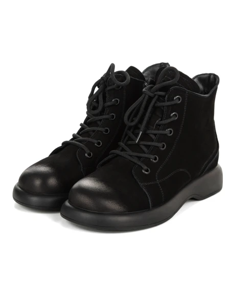 Ghete Dama din piele naturala 16192 Negru | Advancer » MeiShop.Ro