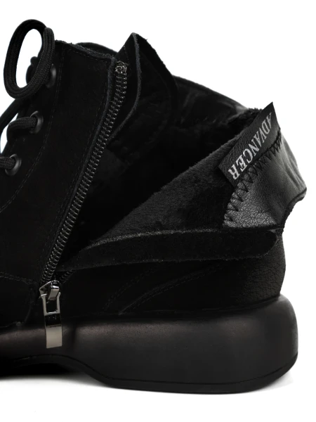 Ghete Dama din piele naturala 16192 Negru | Advancer » MeiShop.Ro