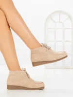 Ghete de primavara-toamna AD-3439 BEIGE | BUONAROTTI