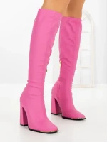 Cizme Dama cu Toc C-239 FUCHSIA | STEPHAN