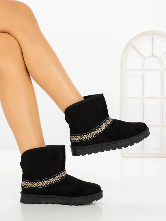 Ghete UG Dama YY-199 BLACK | GALLEVANI