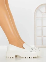 Pantofi Casual Dama 23008 WHITE | CM