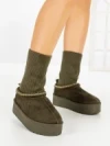 Ghete Dama 6491 GREEN | TANIA