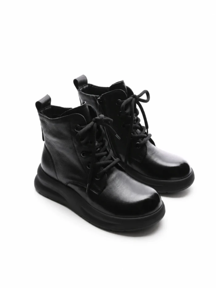 Ghete Dama din piele naturala 50382-2 BLACK | ADVANCER