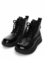 Ghete Dama din piele naturala 50382-2 BLACK | ADVANCER