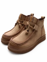 Ghete Dama din piele naturala 5782 APRICOT | ADVANCER