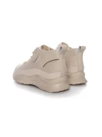 Ghete Dama din piele naturala 70197-2 CREAM | ADVANCER