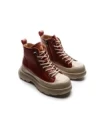 Ghete Dama din piele naturala 66081 RED | ADVANCER