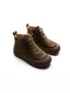 Ghete Dama din piele naturala 9517 KHAKI | ADVANCER