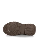 Ghete Dama din piele naturala 80721 KHAKI | ADVANCER