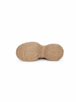 Pantofi Sport Dama din piele naturala HD7673 KHAKI-YELLOW | ADVANCER