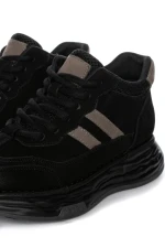 Pantofi Sport Dama din piele naturala M7066 BLACK | ADVANCER
