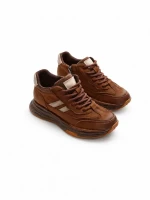 Pantofi Sport Dama din piele naturala M7066 BROWN | ADVANCER