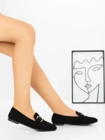 Pantofi Casual Dama ZU117-9 BLACK | BELLICY