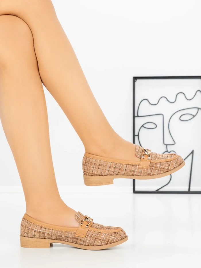 Pantofi Casual Dama ZU117-7 CAMEL | BELLICY