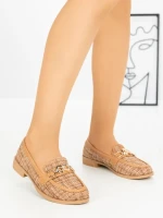 Pantofi Casual Dama ZU117-7 CAMEL | BELLICY