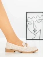 Pantofi Casual Dama ZU117-7 BEIGE | BELLICY