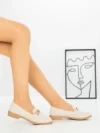 Pantofi Casual Dama ZU117-7 BEIGE | BELLICY