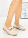 Pantofi Casual Dama ZU117-7 BEIGE | BELLICY