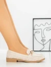 Pantofi Casual Dama ZU117-7 BEIGE | BELLICY