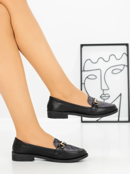 Pantofi Casual Dama WE856-3 BLACK | BELLICY