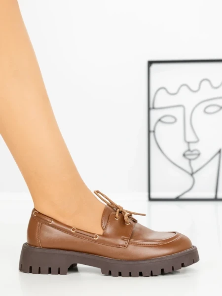 Pantofi Casual Dama YU5598-6 CAMEL | BELLICY