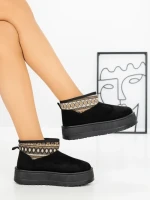 Ghete UG Dama L-392 BLACK | BELLICY