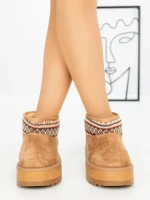 Ghete UG Dama L-392 CAMEL | BELLICY
