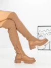 Cizme Dama cu talpa joasa Y79-7A CAMEL | BELLICY