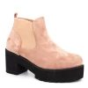 Botine cu Toc FD23 Pink Mei