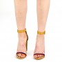 Sandale Dama cu Toc KV26 Yellow Mei
