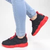 Pantofi Sport Dama YQ50 Black-red Mei