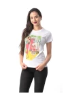 Tricou Dama TRICOU 8254 Alb Adrom