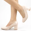 Pantofi cu Toc XKK251B Nude Mei