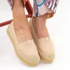 Pantofi Casual Dama cu Platforma FS7 Beige Mei