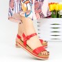 Sandale Dama WT006 Red Mei