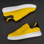 Pantofi Sport Barbati B83 Yellow-Black Mei